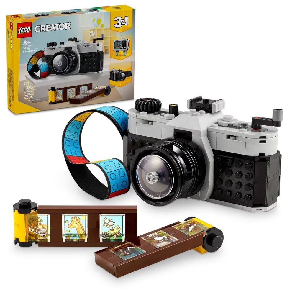 LEGO Creator 3 in 1 Retro Camera NWT